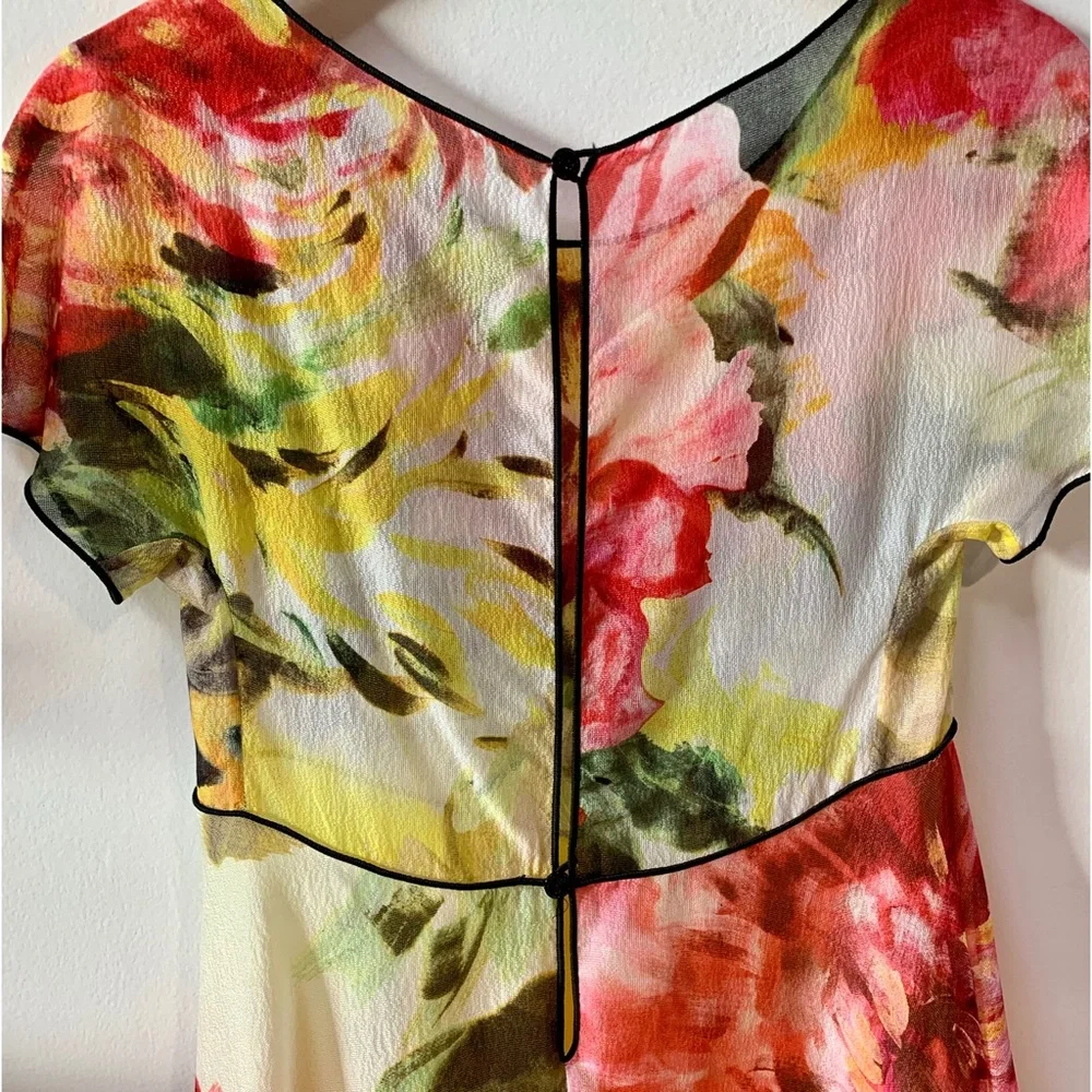🎊HP🎉 Roccobarocco floral mini dress - Picture 4 of 8